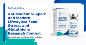 Antioxidant Support and Modern Lifestyles: Food, Stress, and Glutathione Research Context