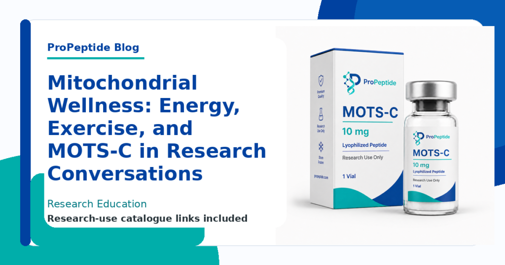 Mitochondrial Wellness: Energy, Exercise, and MOTS-C in Research Conversations
