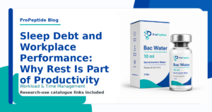 Sleep Debt and Workplace Performance: Why Rest Is Part of Productivity